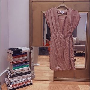 & Other Stories | Satin Wrap Dress
